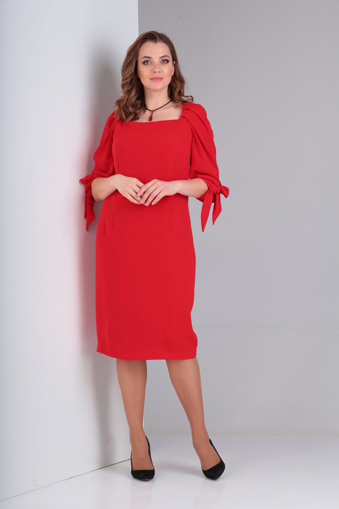 Платье Viola Style 0929 красный