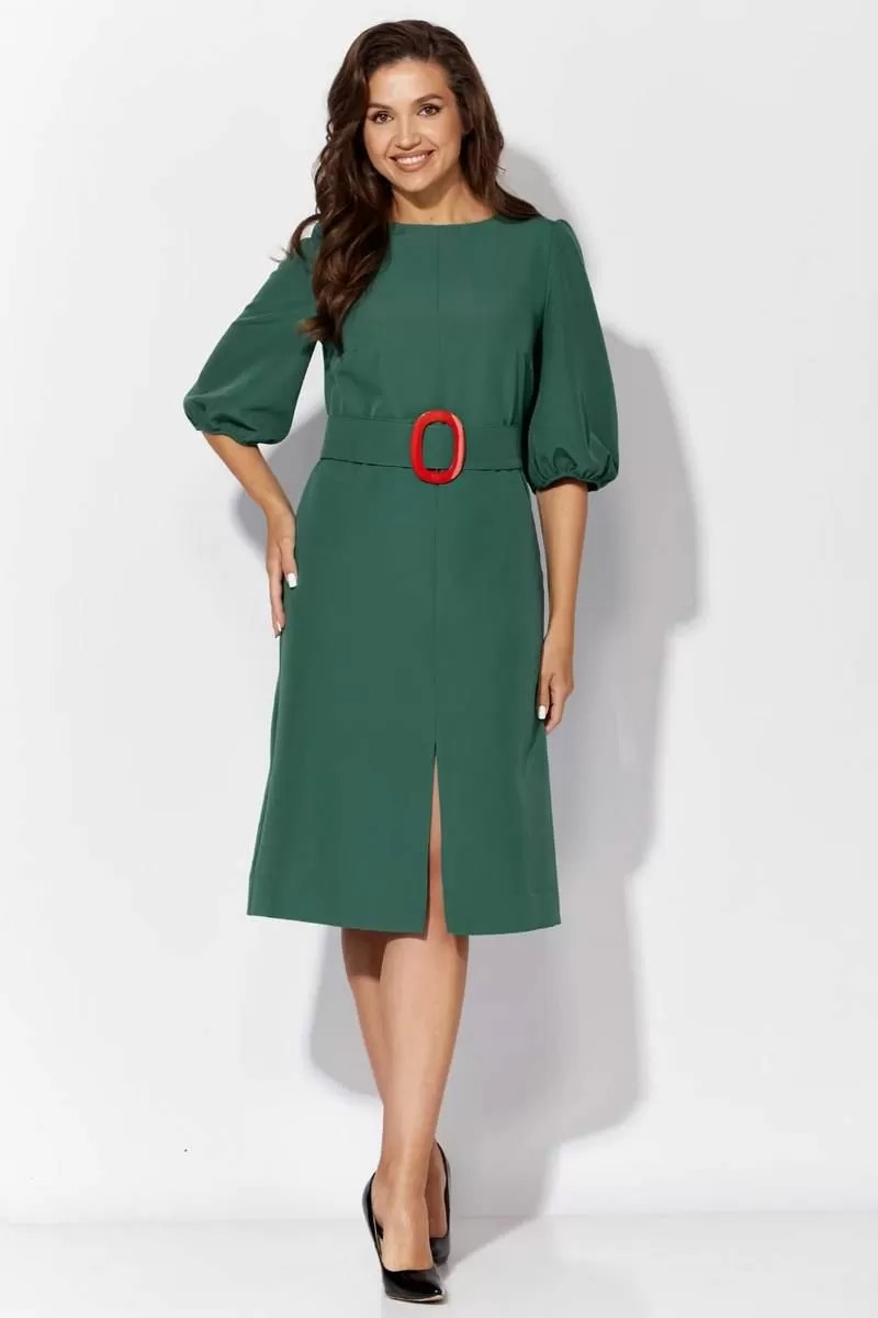 Платье Viola Style 1051-2 зелёный