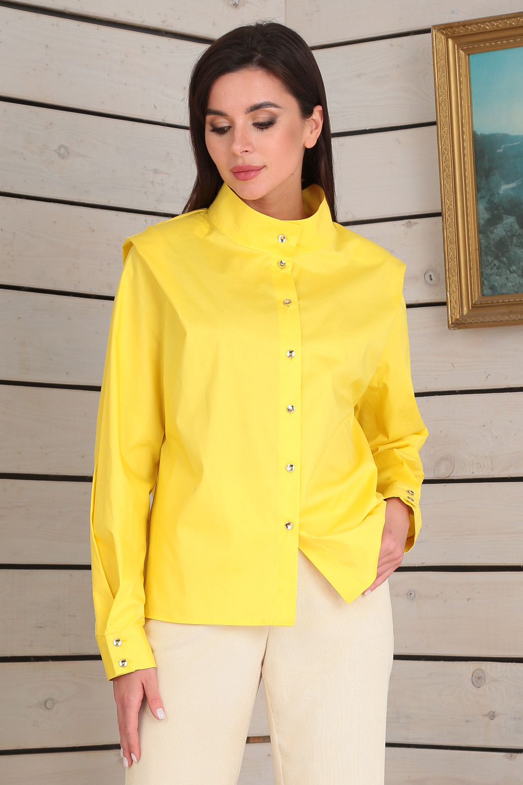 Блузка Viola Style 1150 желтый