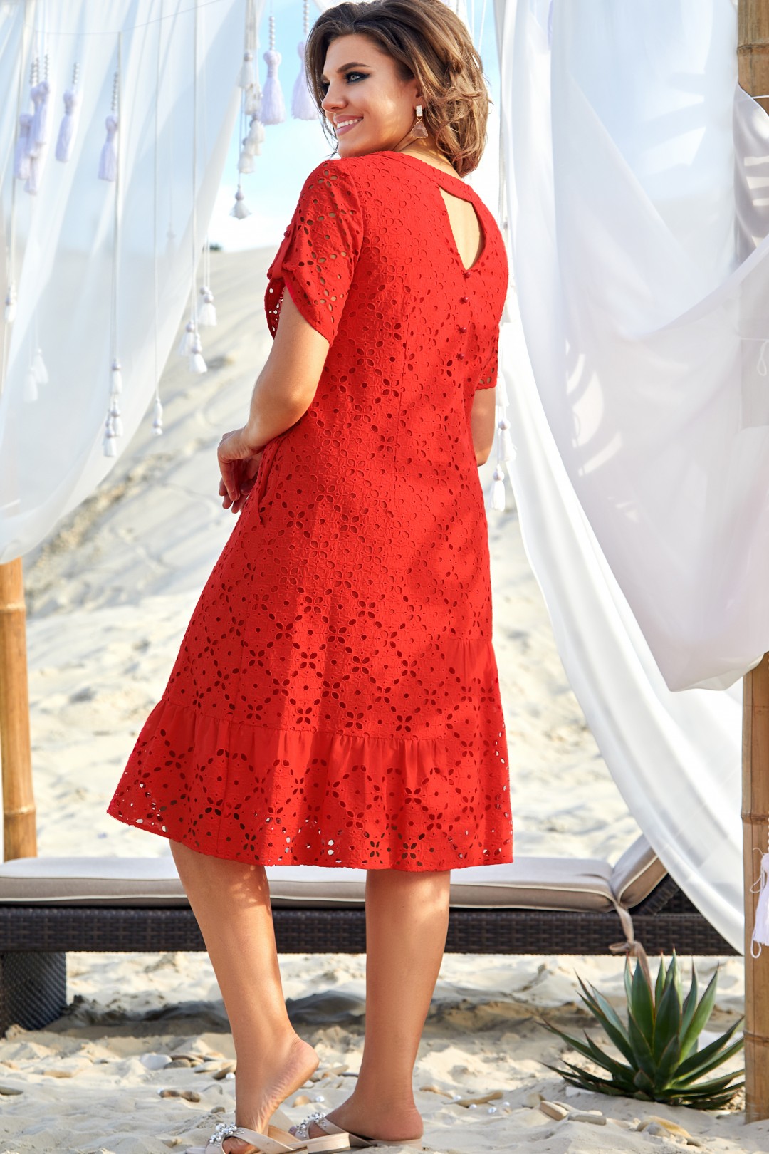 Платье Vittoria Queen 12503 красный