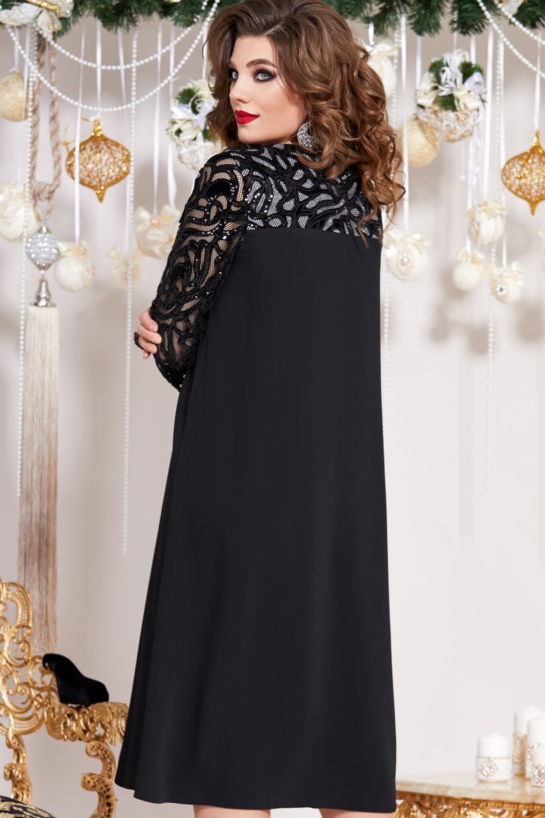 Платье Vittoria Queen 13113 черный