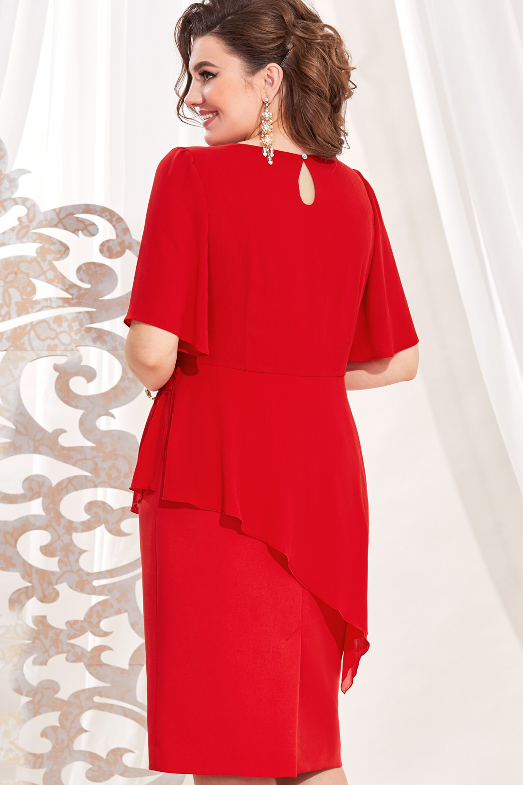 Платье Vittoria Queen 13603 красный