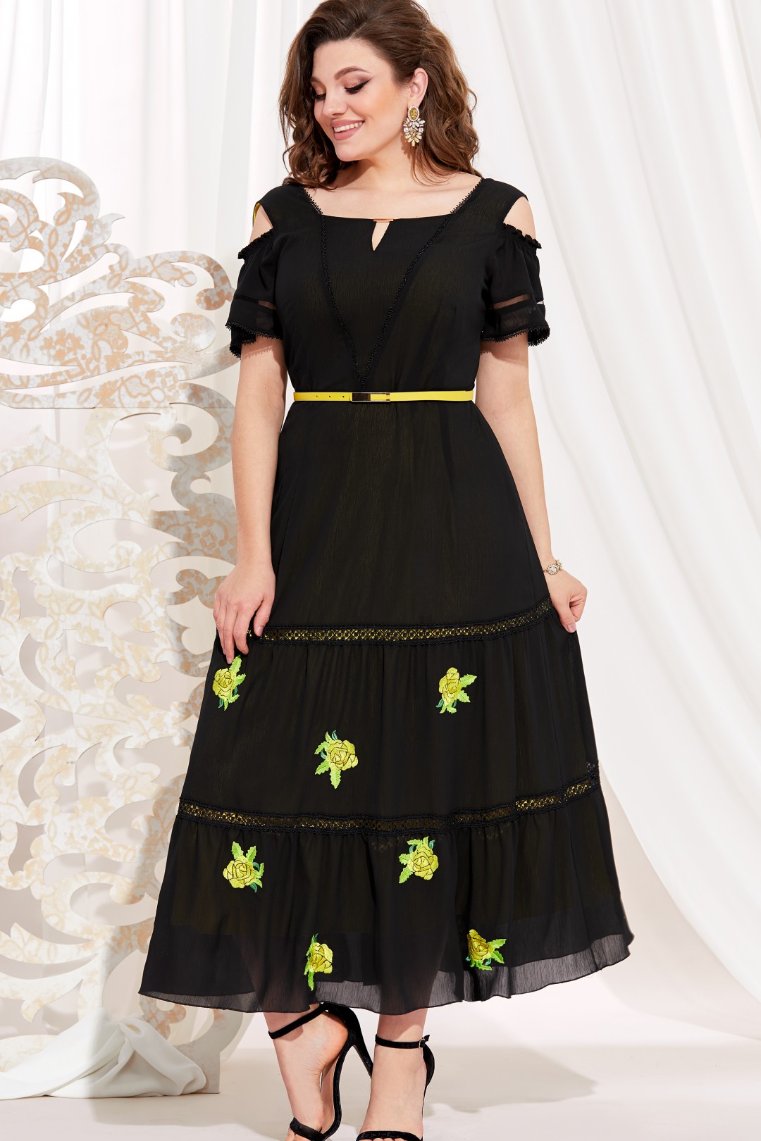 Платье Vittoria Queen 13683 черный