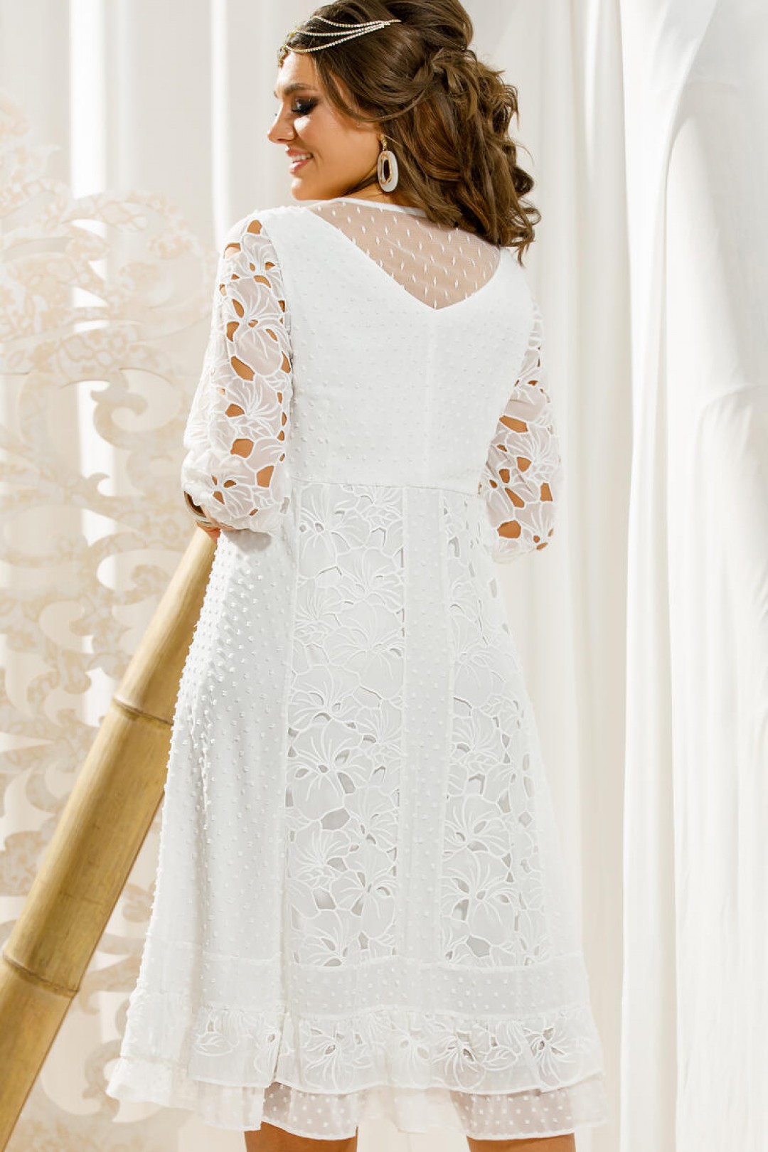 Платье Vittoria Queen 14013 белый