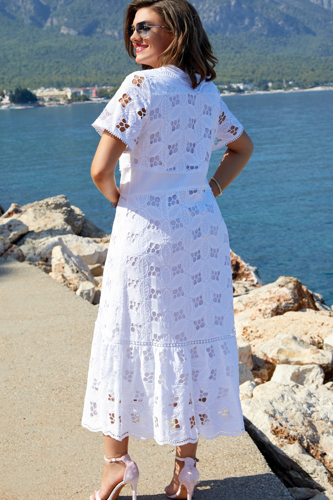 Платье Vittoria Queen 15123 белый