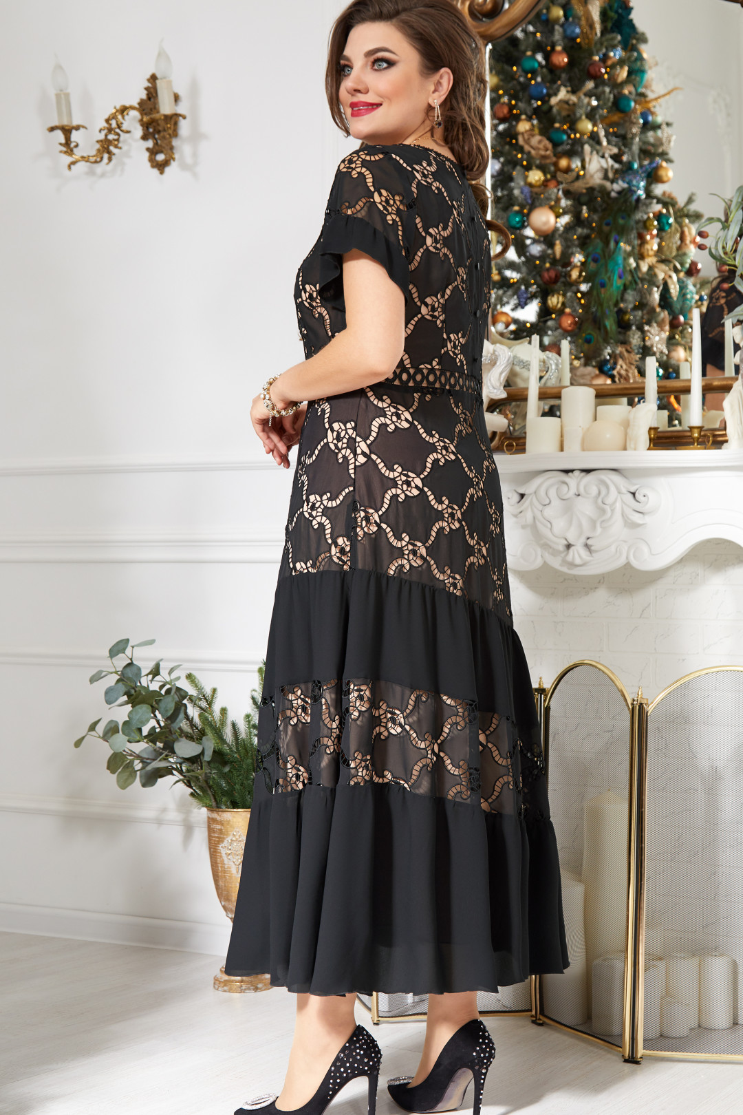 Платье Vittoria Queen 15803 черный