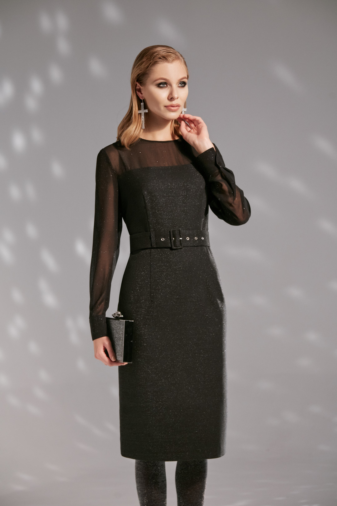 Платье Vizanti 8162 черный