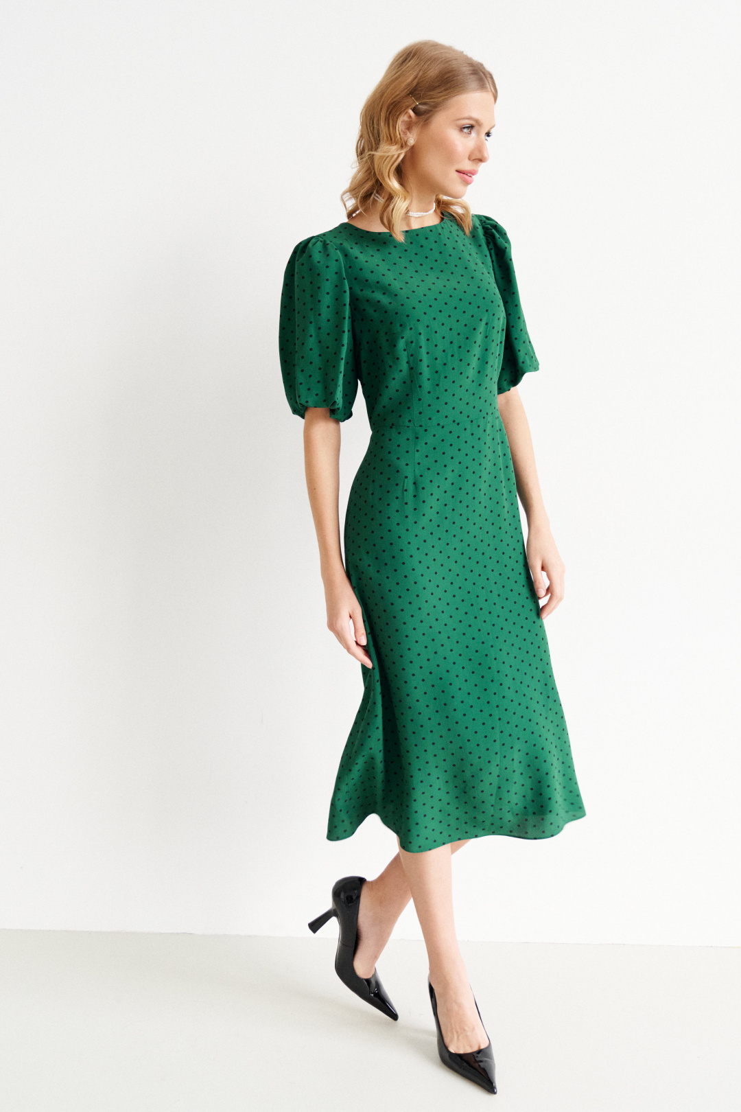 Платье Vizanti 9808 зелёный