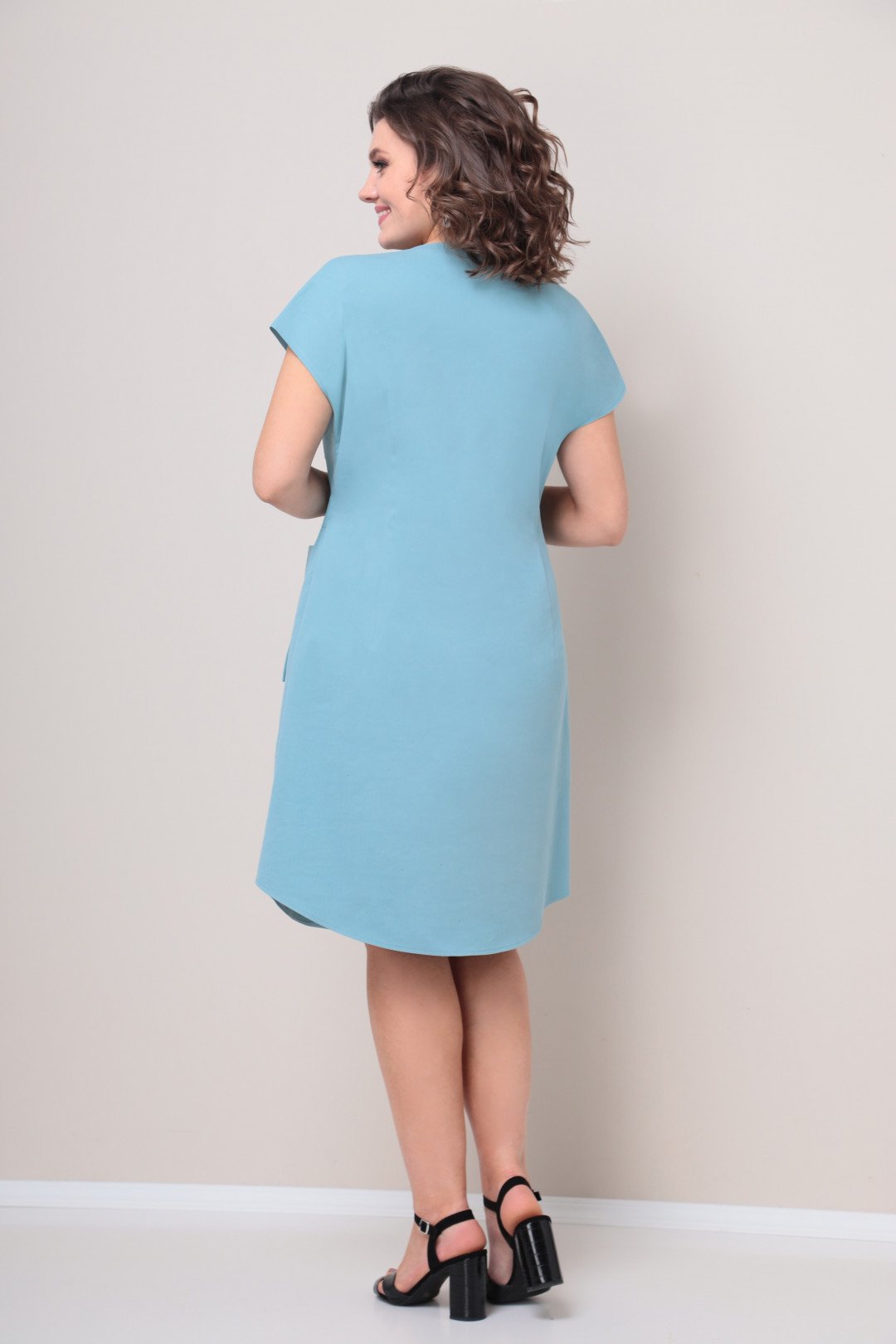 Платье VOLNA 1143 мятно-голубой