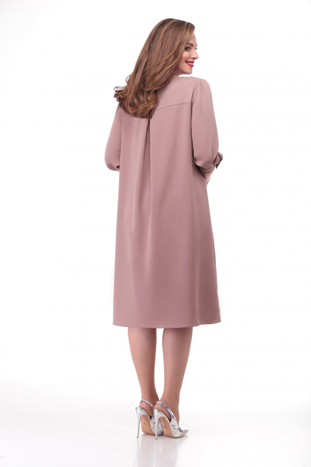 Платье VOLNA 1155 пудрово-розовый
