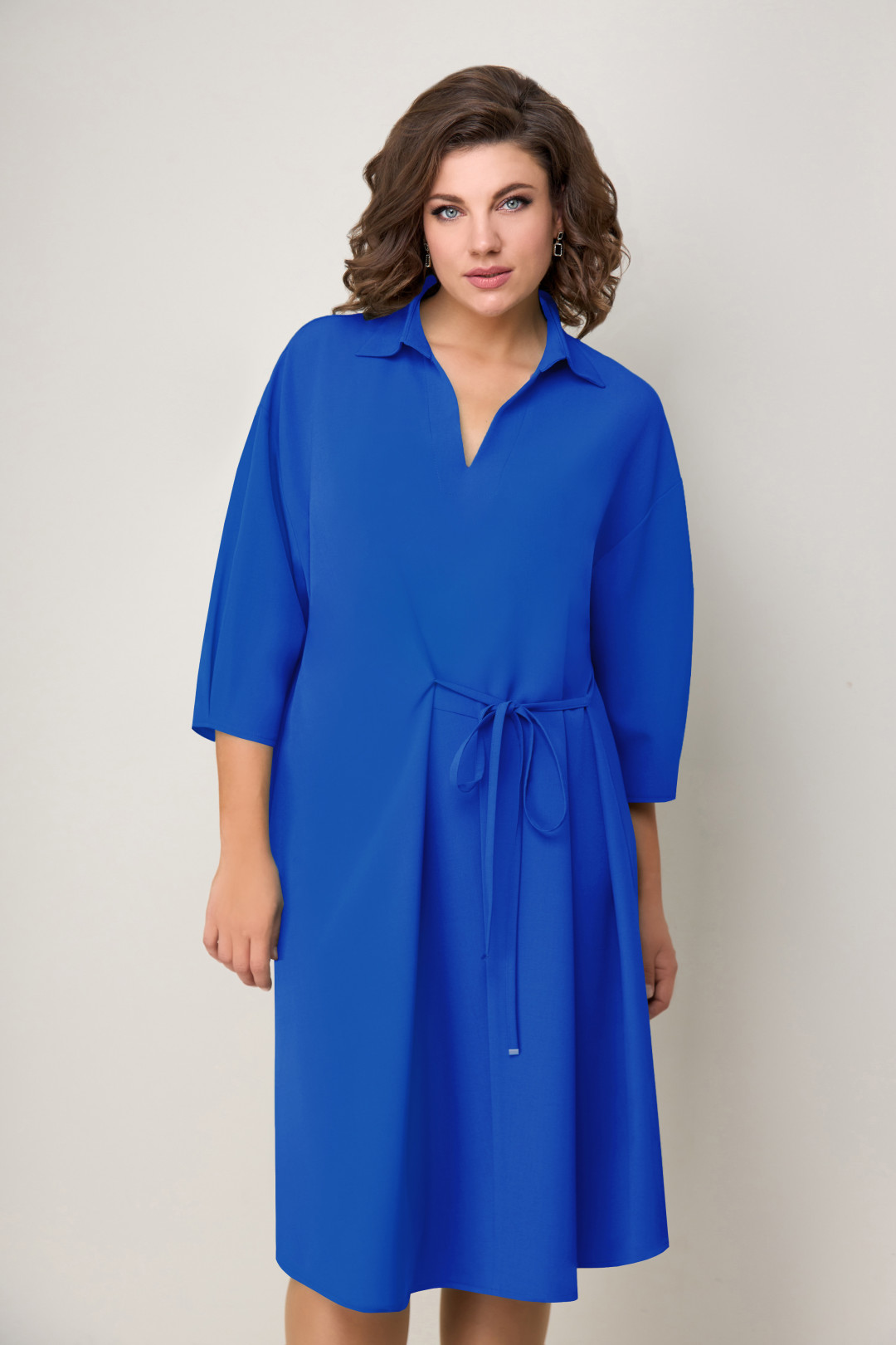 Платье VOLNA 1256 васильково-синий