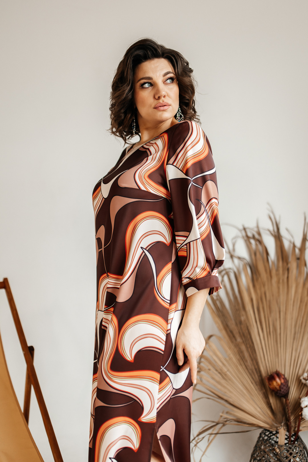 Платье Romanovich Style 1-2482 коричневый