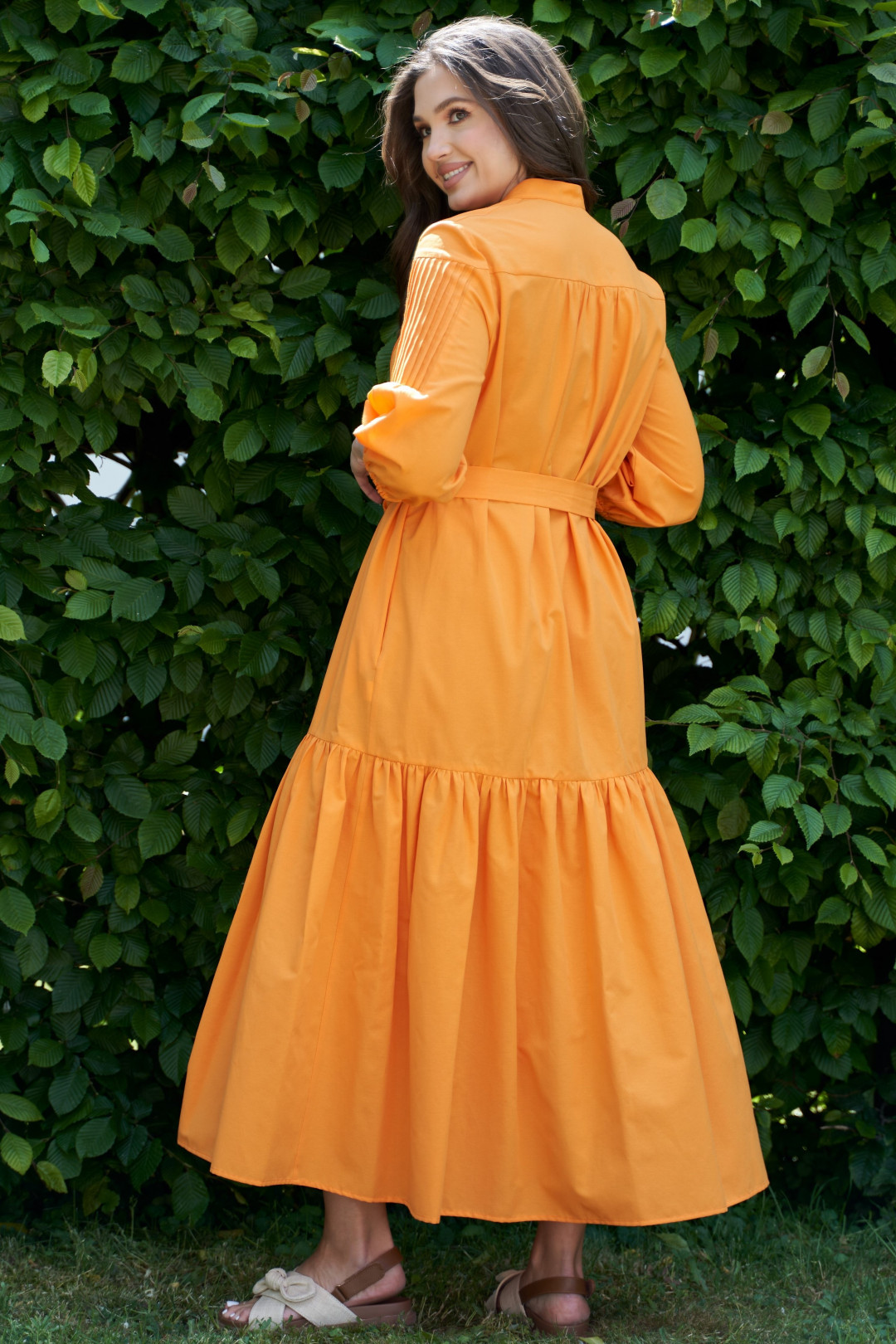 Платье ANDINA CITY 8011-23 оранжевый