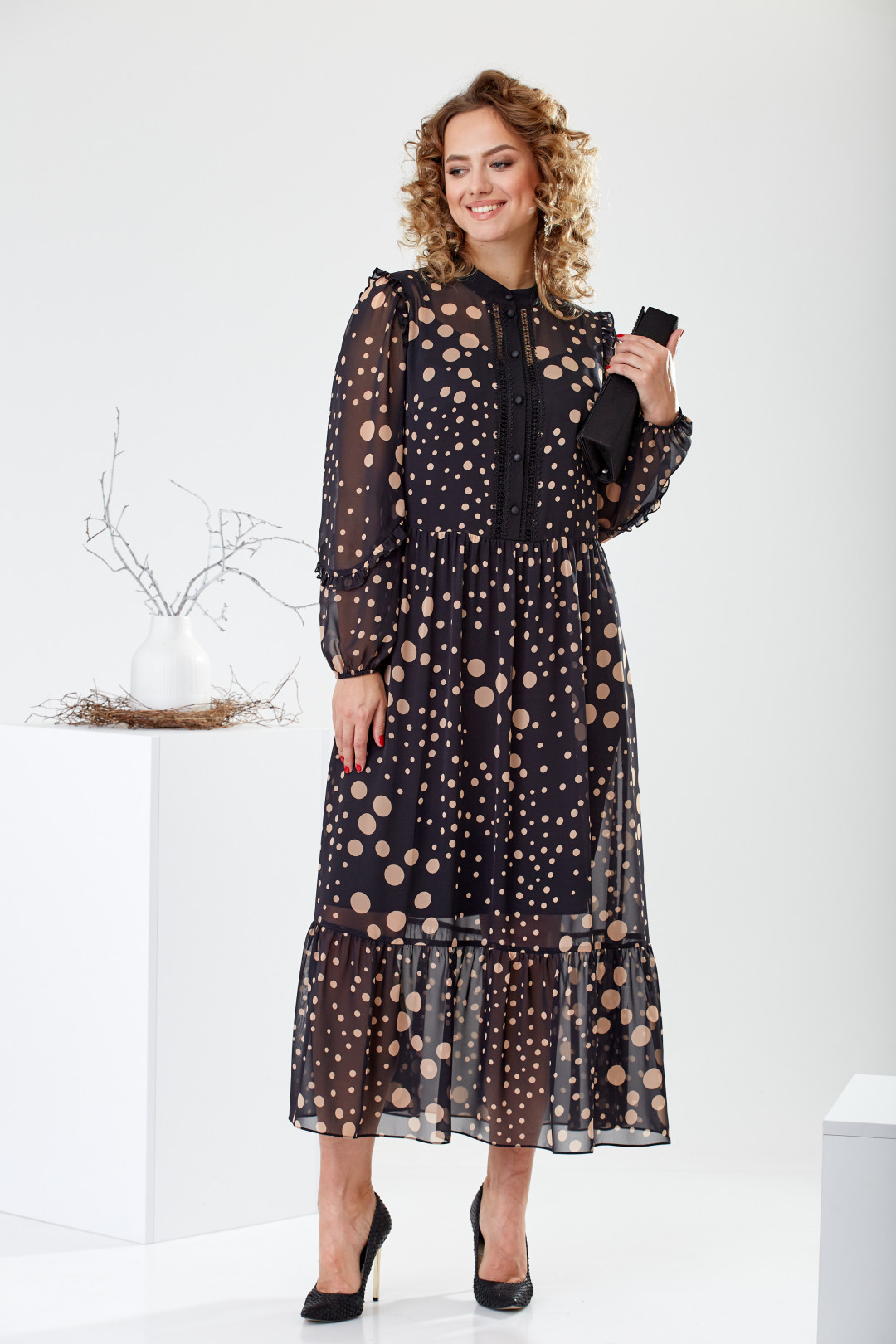 Платье Romanovich Style 3-2445 чёрный
