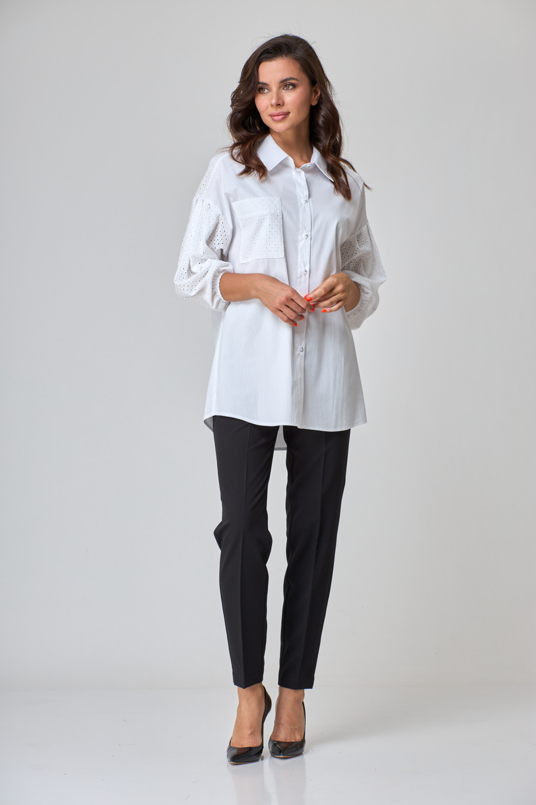 Блузка Talia Fashion 389 белый