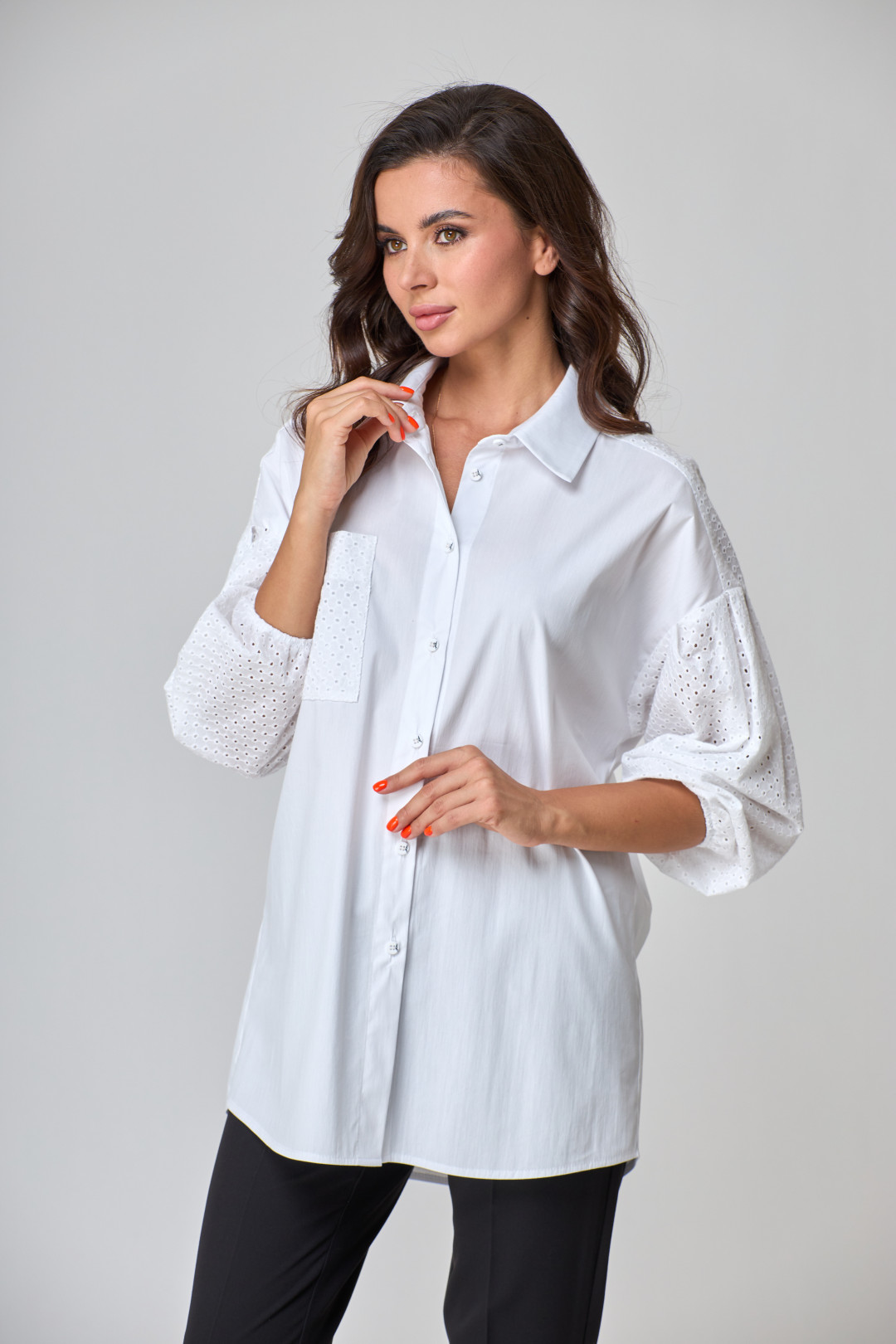 Блузка Talia Fashion 389 белый