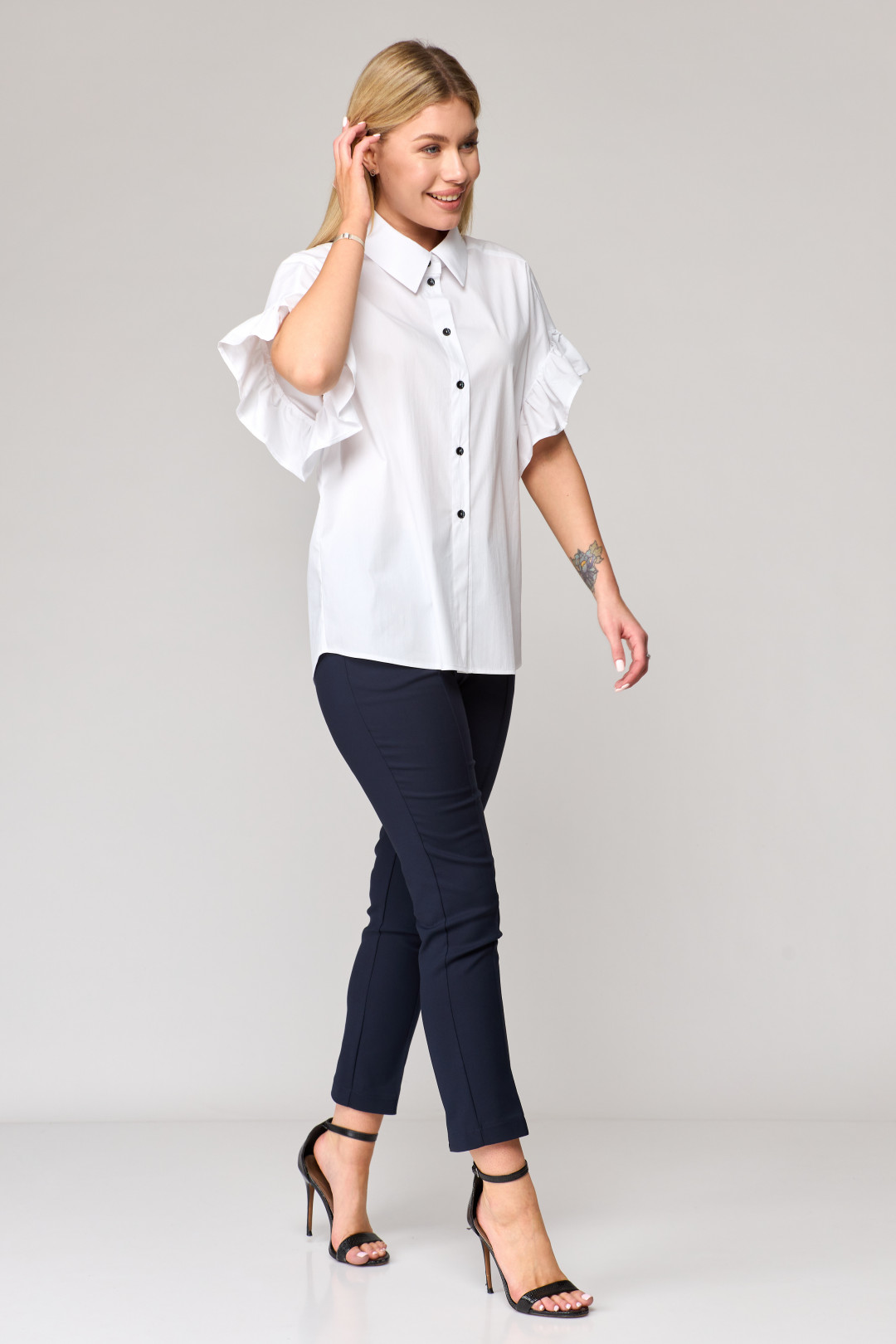 Блузка Talia Fashion 393 белый