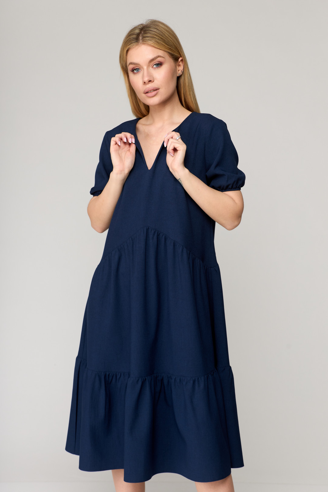 Платье Talia Fashion 399 темно-синий