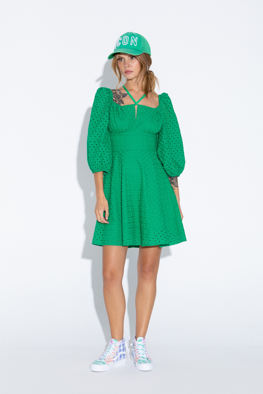 Платье Pirs 4569 зеленый