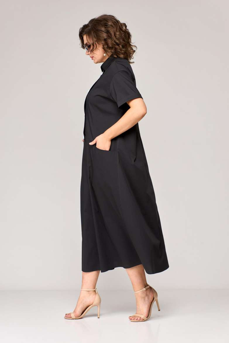 Платье EVA GRANT 7107 черный