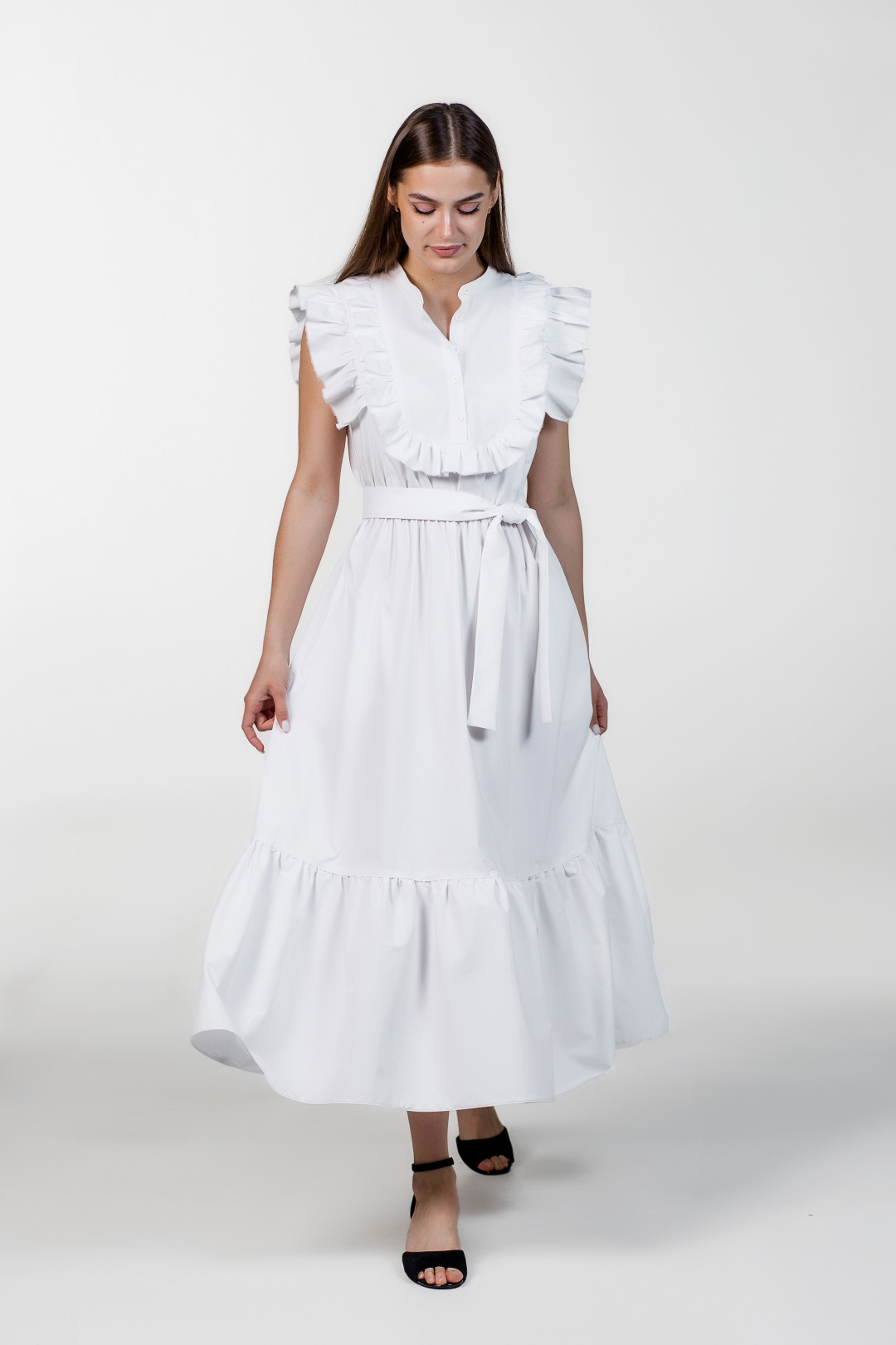 Платье ATELERO 1002 белый