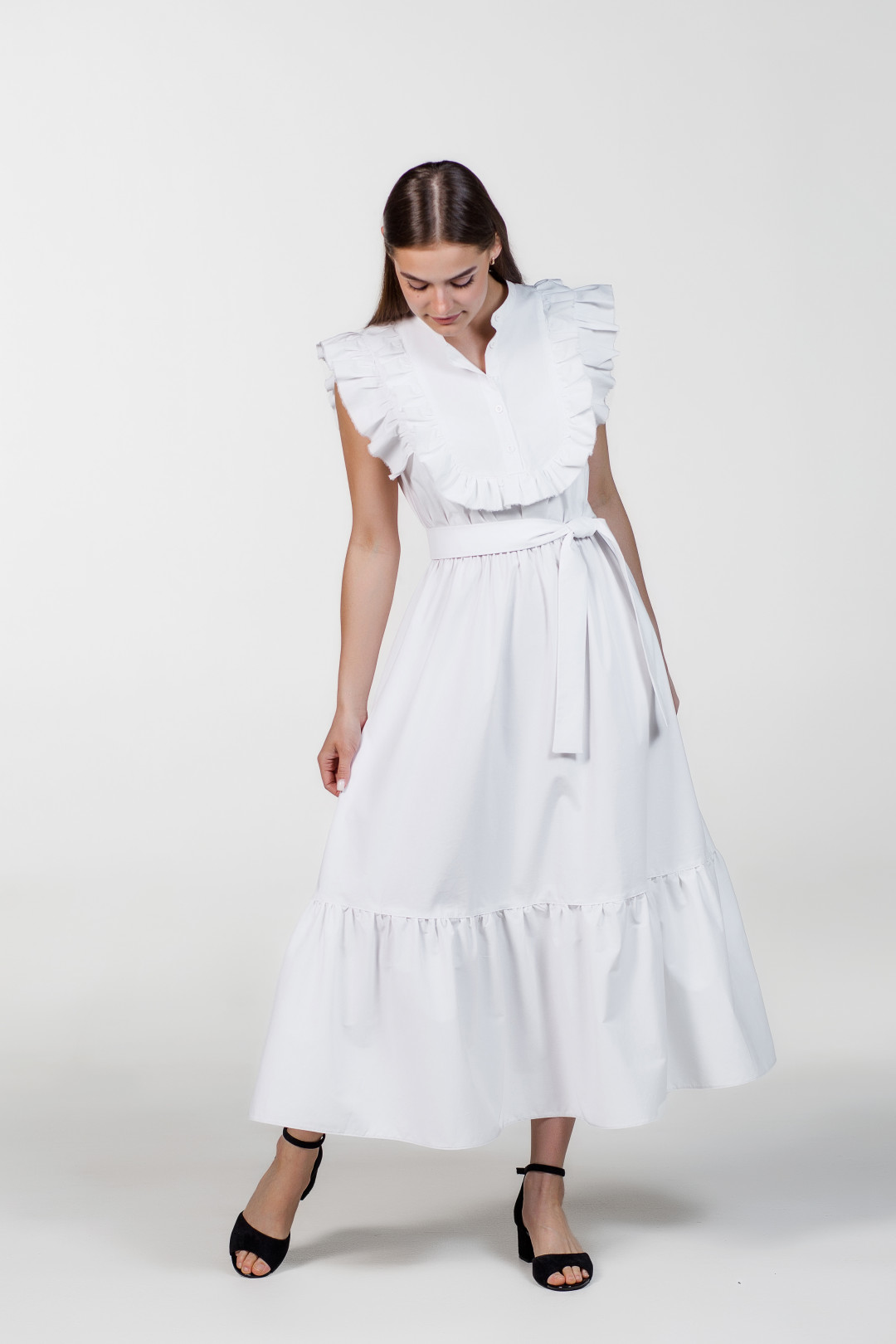 Платье ATELERO 1002 белый