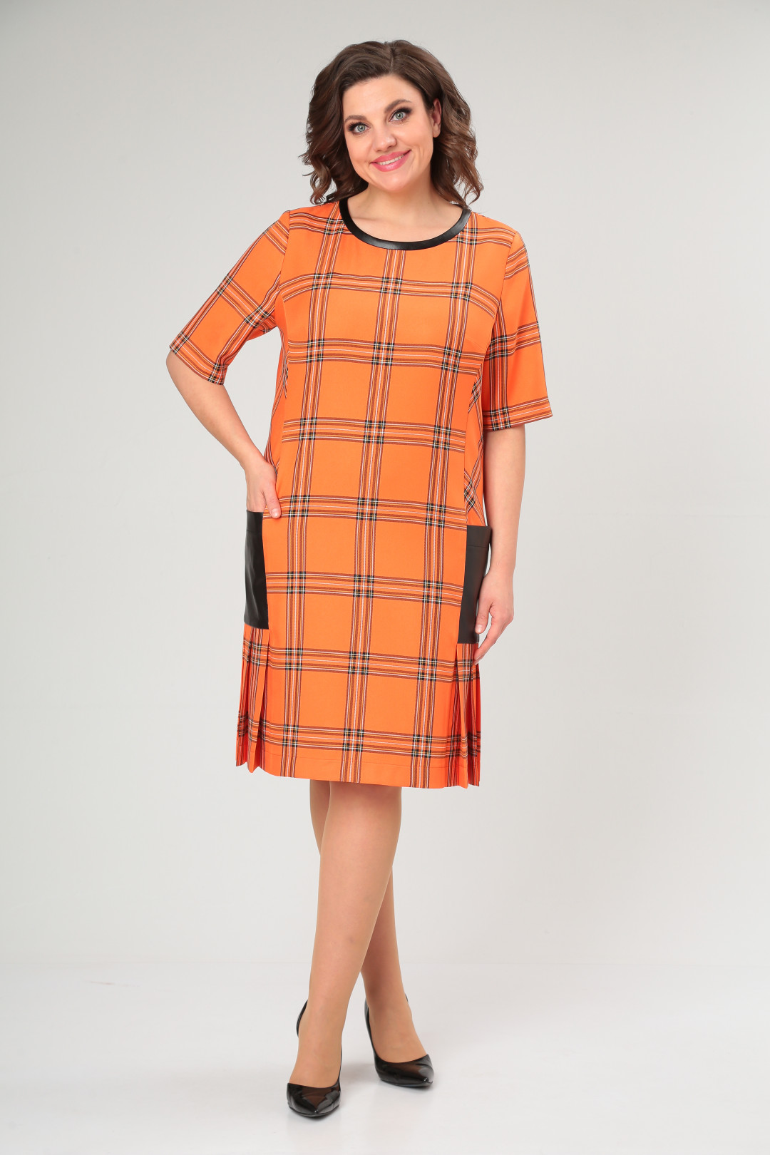 Платье Данаида 2126 оранжевый