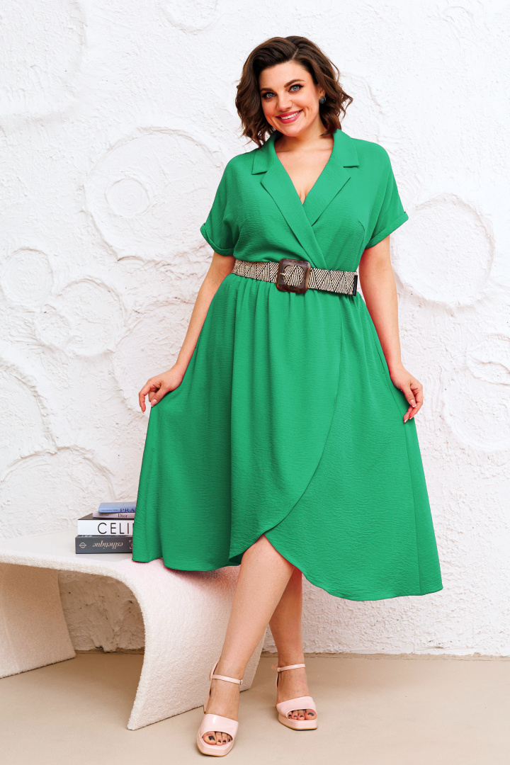 Платье AGATTI 5532-1 зеленый