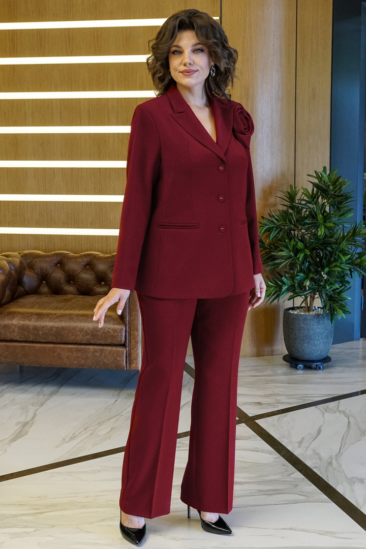 Костюм AlaniCollection 2143 бордо
