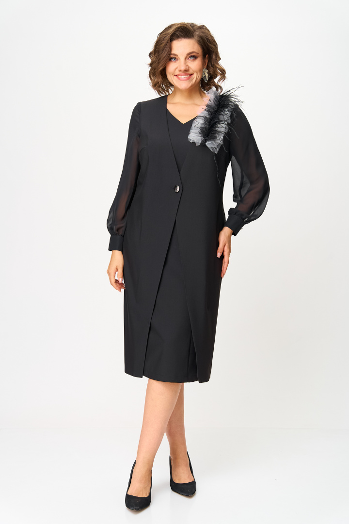 Платье ANASTASIA MAK 1274 черный