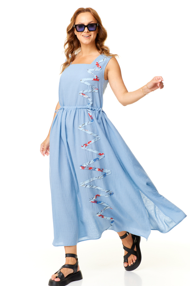 Платье Anastasia 1124 голубой