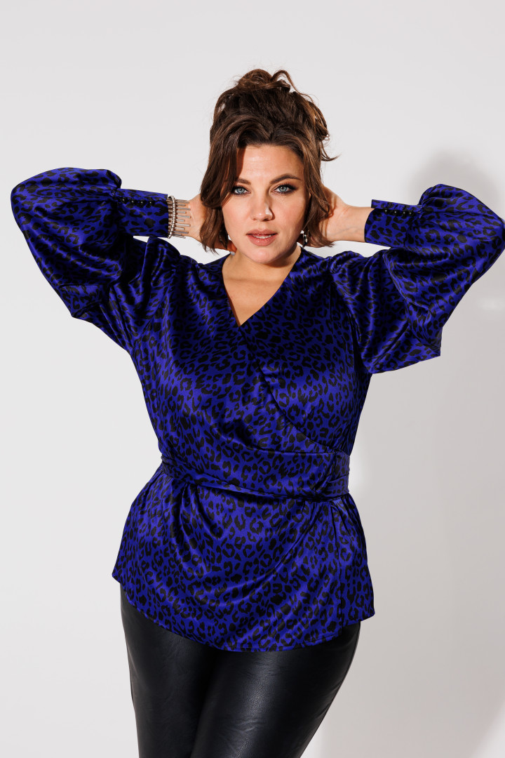 Блузка ANELLI LAUREL 1423 фиолет
