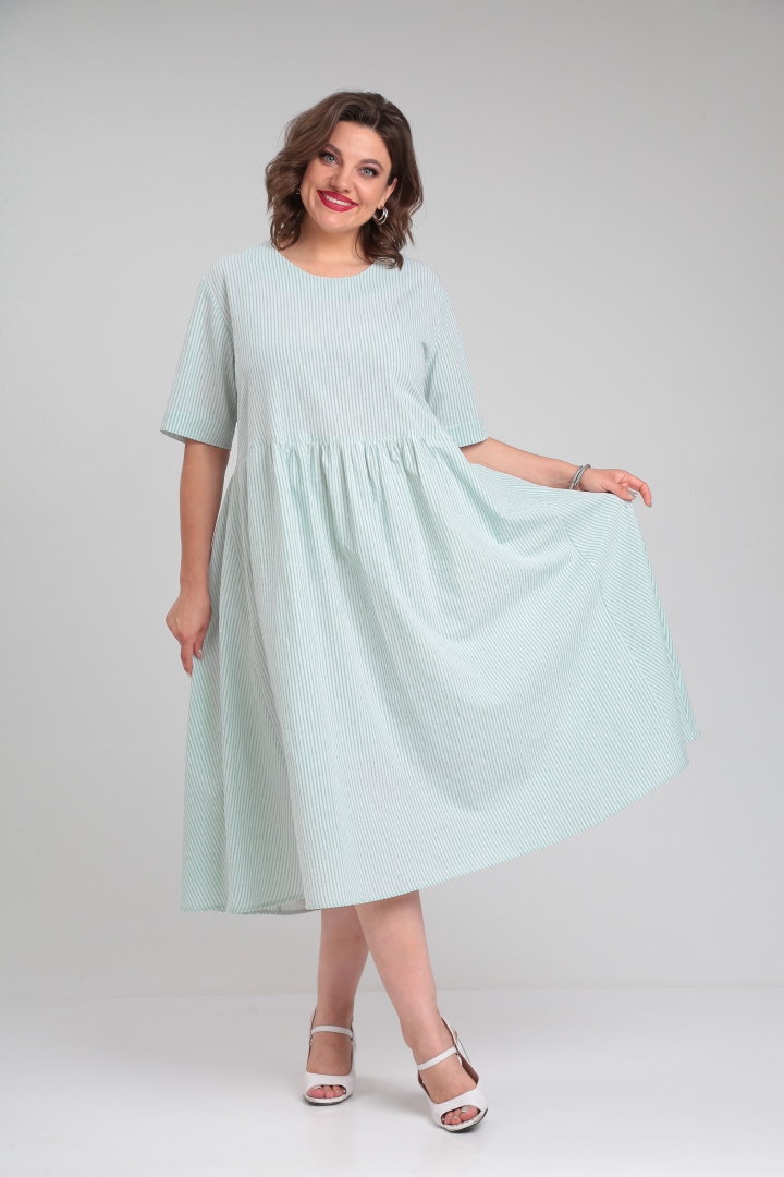 Платье AVENUE 0129 пастельно-зеленый