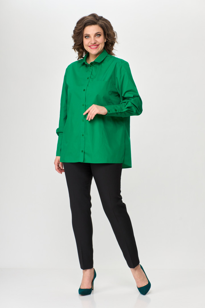 Рубашка AVENUE 0301 ярко-зеленый