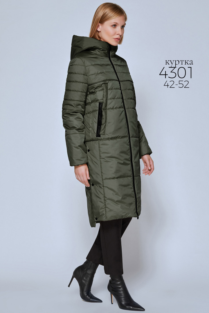 Куртка Bazalini 4301 зеленый