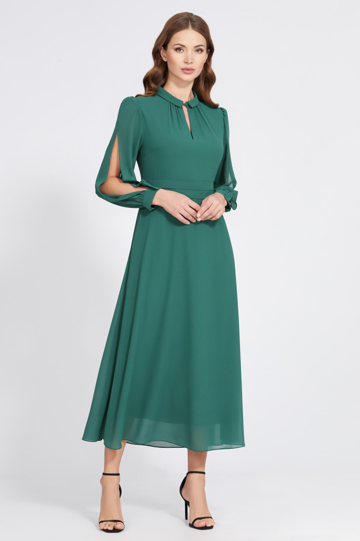 Платье Bazalini 4816 зеленый
