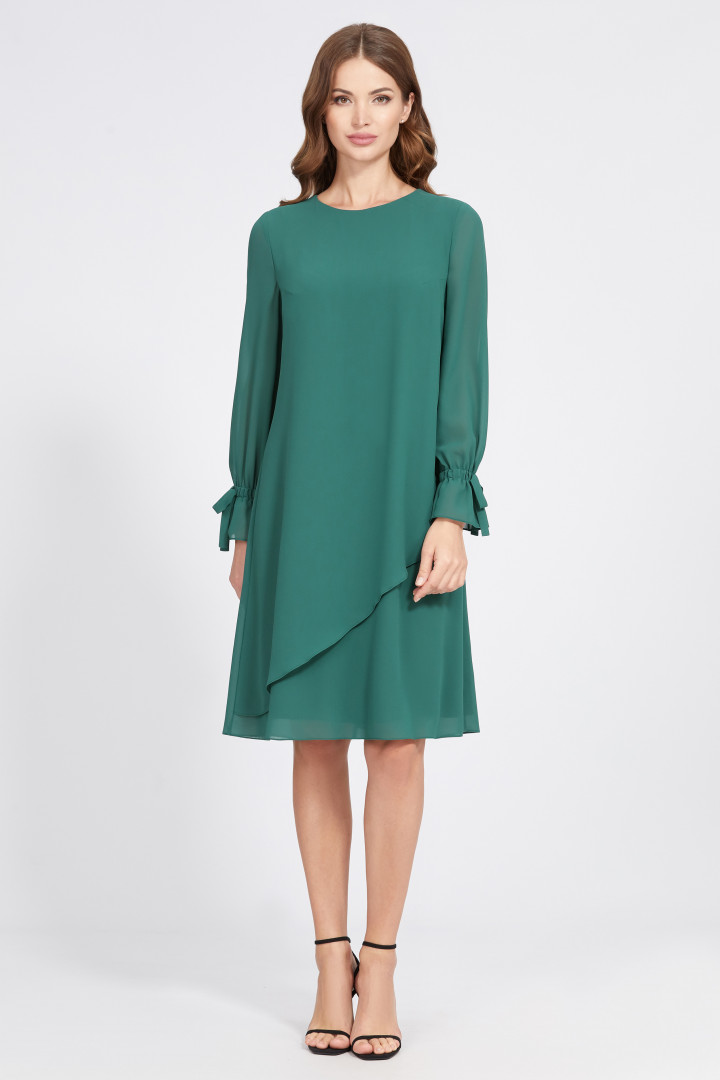 Платье Bazalini 4819 зеленый