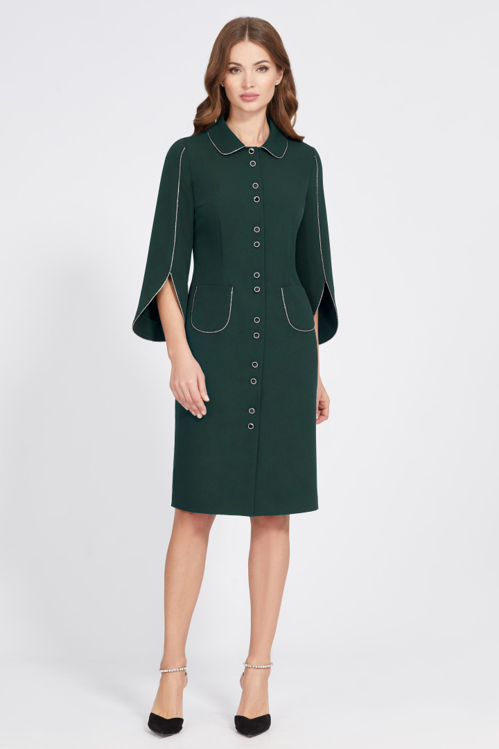 Платье Bazalini 4846 зеленый