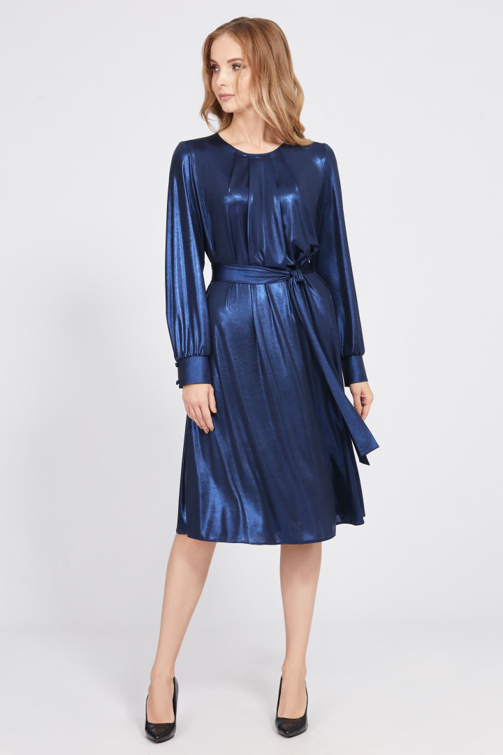 Платье Bazalini 4855 т.синий