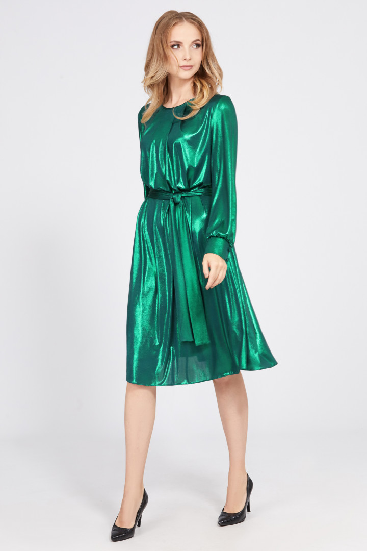Платье Bazalini 4855 зеленый