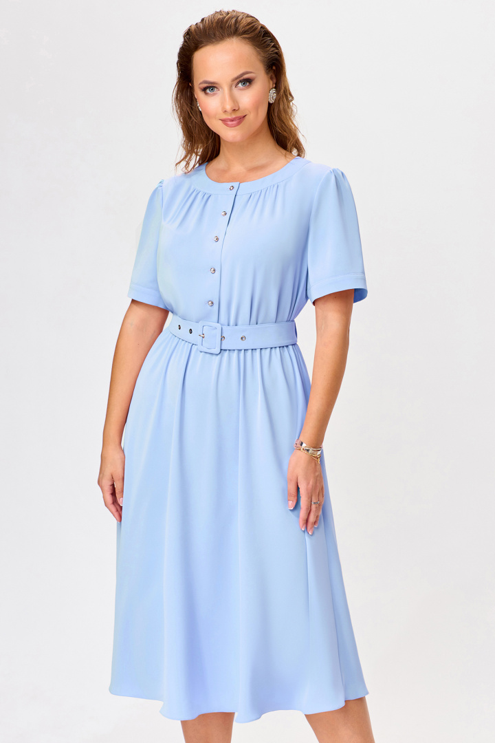 Платье Bazalini 4953 голубой
