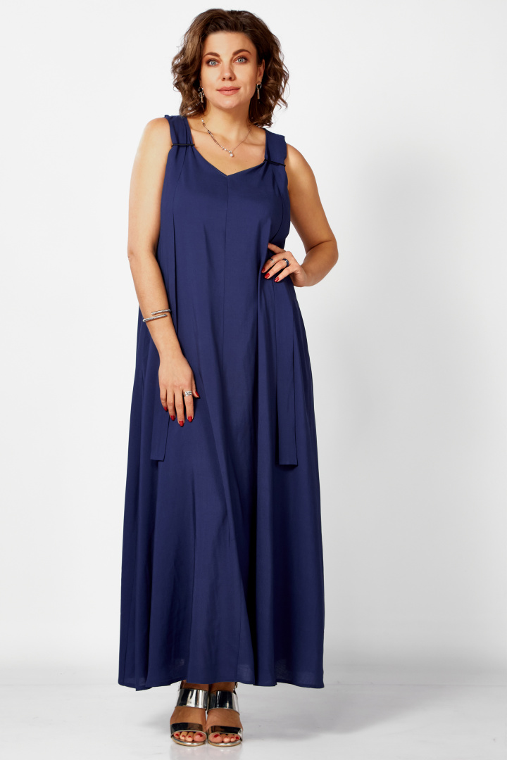 Платье BegiModa 1053 синий
