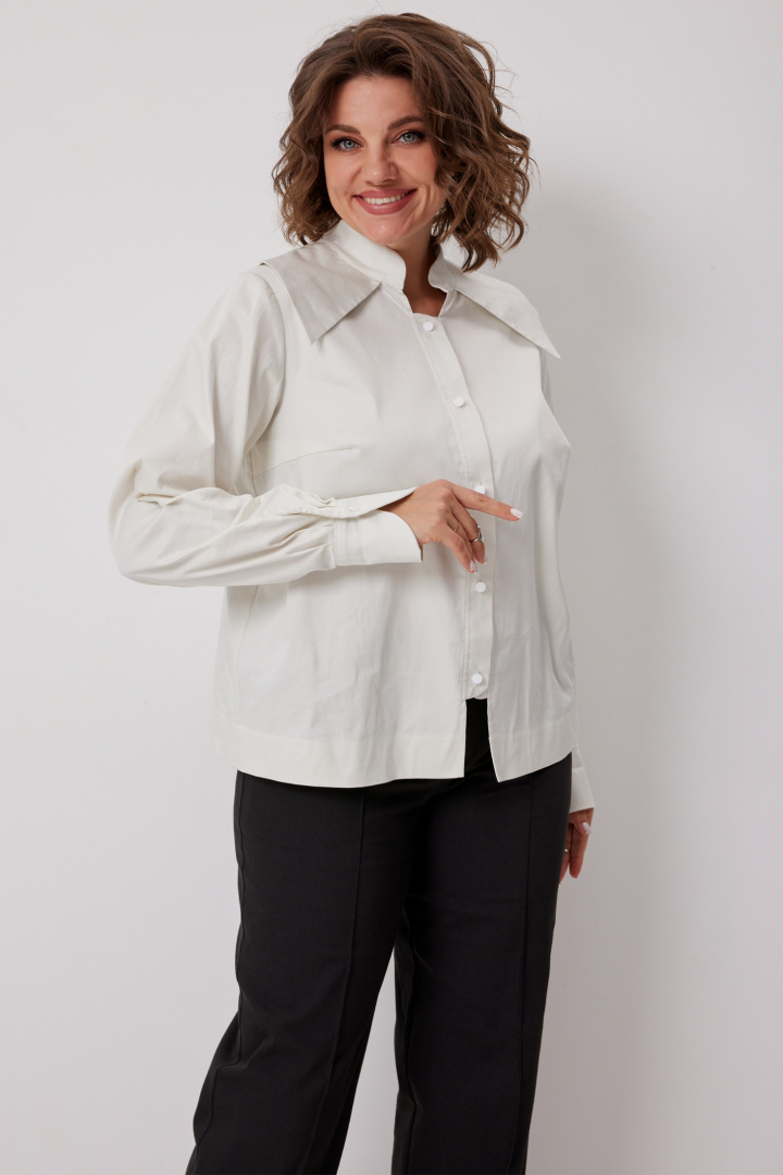 Блузка BegiModa 4135 сливочный