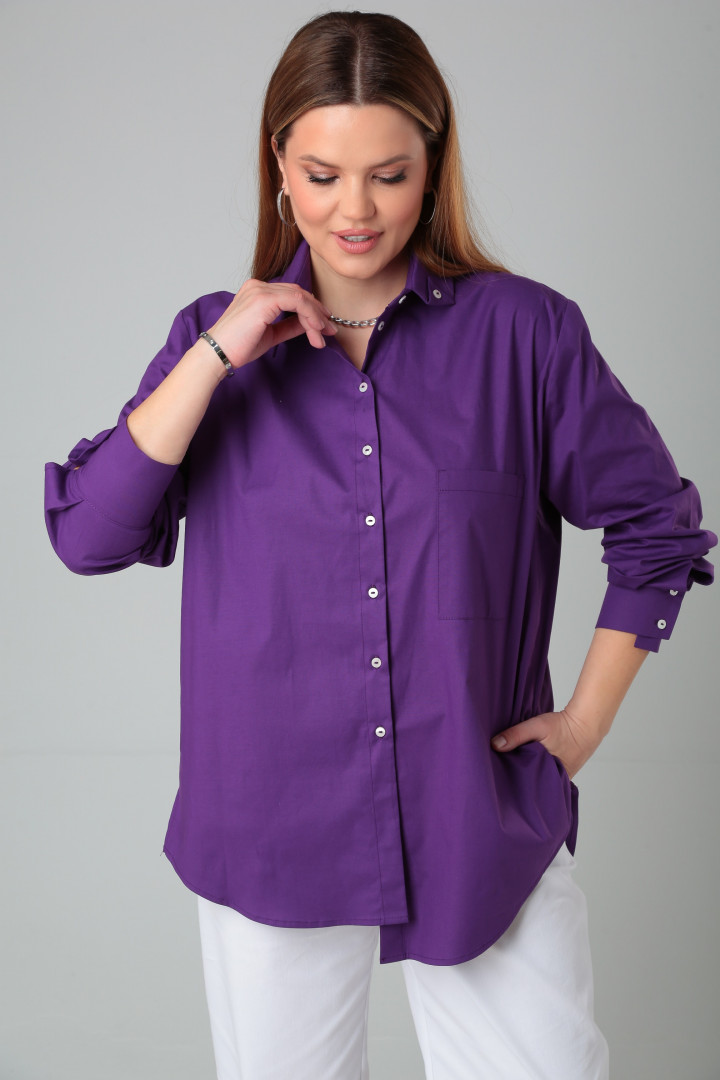 Блузка FEDERICO BLISS 8311 фиолетовый