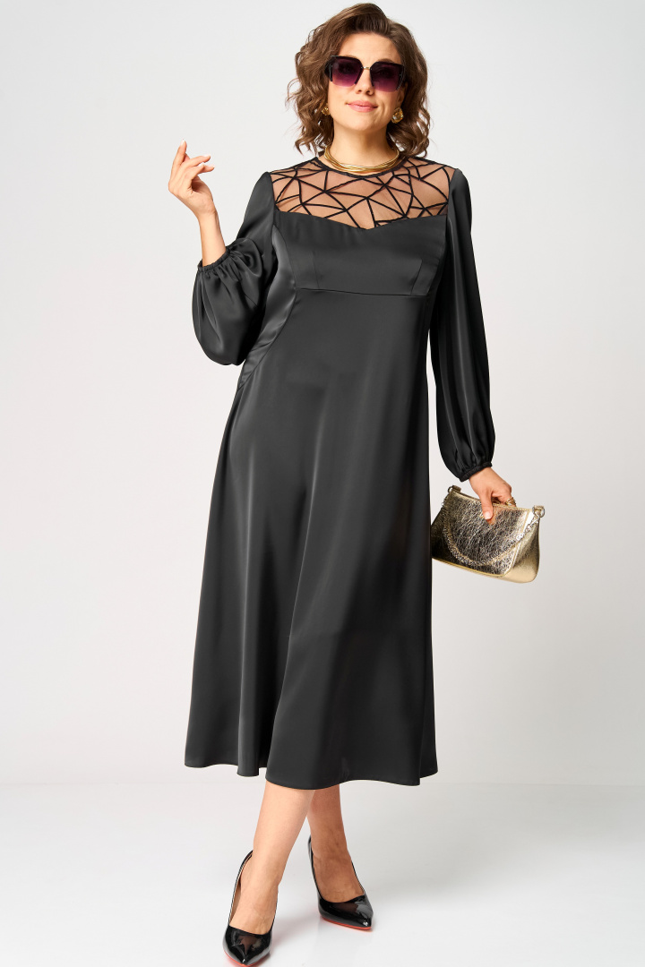 Платье EVA GRANT 7268 В черный