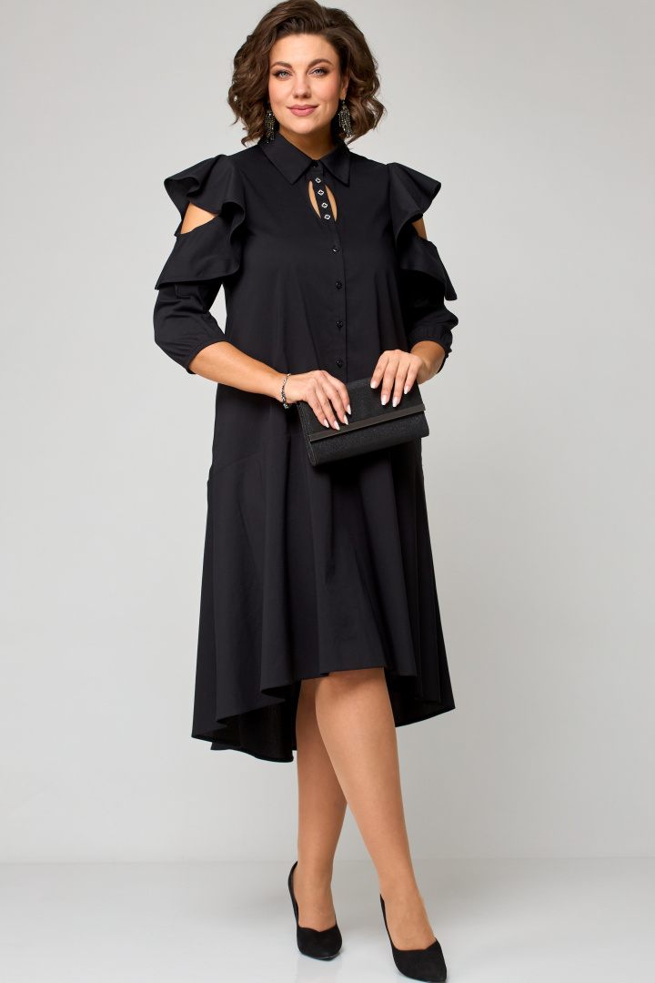 Платье EVA GRANT 7299 черный