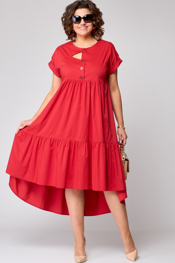 Платье EVA GRANT 7327х красный
