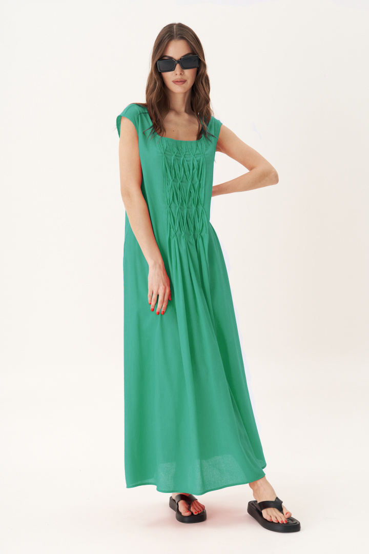 Платье Фантазия Мод 4792 зеленый