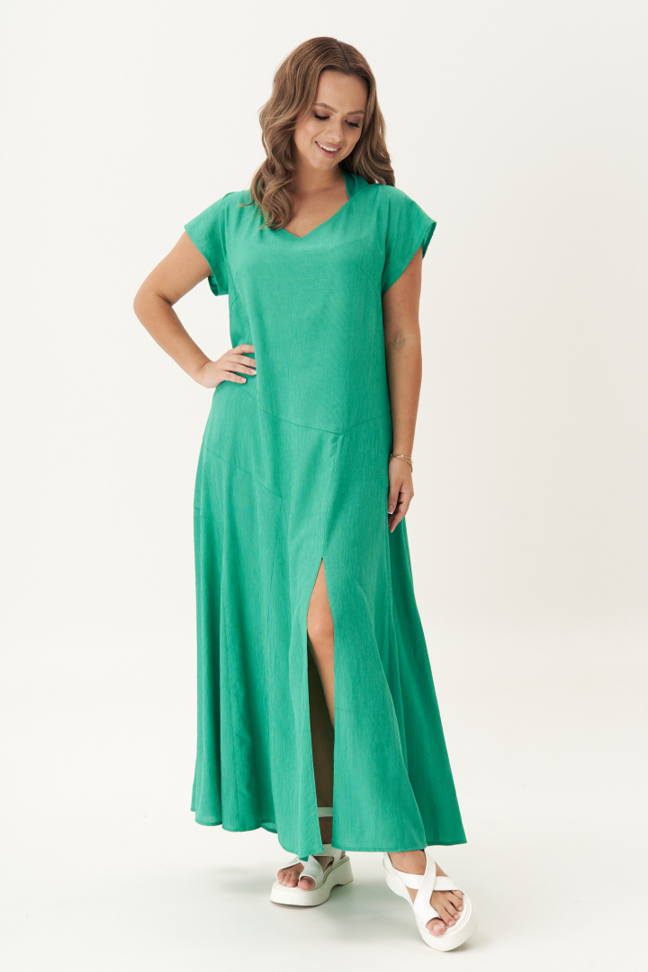 Платье Фантазия Мод 4796 зеленый