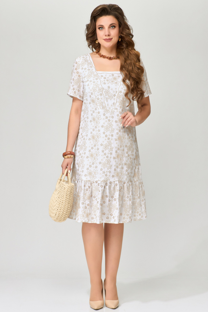 Платье FITA 1642 белый